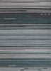 checkers blue wool flat weaves Rug - HeadShot
