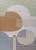 checkers green wool flat weaves Rug - HeadShot