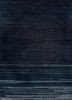 blue blue wool flat weaves Rug