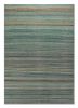 blue blue wool flat weaves Rug