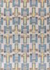 checkers blue wool flat weaves Rug - HeadShot checkers blue wool flat weaves Rug - HeadShot