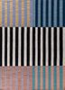 checkers ivory wool flat weaves Rug - HeadShot