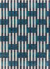 checkers blue wool flat weaves Rug - HeadShot checkers blue wool flat weaves Rug - HeadShot