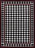 grey and black grey and black wool flat weaves Rug