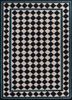 grey and black grey and black wool flat weaves Rug