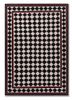 grey and black grey and black wool flat weaves Rug