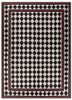 grey and black grey and black wool flat weaves Rug