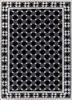 alhambra grey and black wool flat weaves Rug - HeadShot alhambra grey and black wool flat weaves Rug - HeadShot