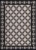 grey and black grey and black wool flat weaves Rug