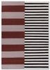 checkers red and orange wool flat weaves Rug - HeadShot checkers red and orange wool flat weaves Rug - HeadShot