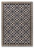  grey and black wool flat weaves Rug