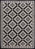 alhambra grey and black wool flat weaves Rug - HeadShot alhambra grey and black wool flat weaves Rug - HeadShot
