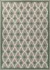 green green wool flat weaves Rug