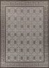 grey and black grey and black wool flat weaves Rug
