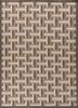  beige and brown wool flat weaves Rug