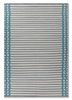 blue blue wool flat weaves Rug
