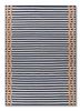 blue blue wool flat weaves Rug