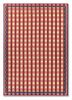 red and orange red and orange wool flat weaves Rug