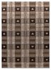 alhambra beige and brown wool flat weaves Rug - HeadShot alhambra beige and brown wool flat weaves Rug - HeadShot
