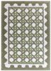 green green wool flat weaves Rug