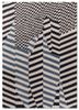 checkers grey and black wool flat weaves Rug - HeadShot