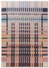 checkers blue wool flat weaves Rug - HeadShot checkers blue wool flat weaves Rug - HeadShot