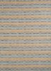  beige and brown wool flat weaves Rug