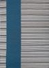 blue blue wool flat weaves Rug