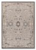 bedouin grey and black wool flat weaves Rug - HeadShot