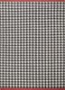 alhambra grey and black wool flat weaves Rug - HeadShot alhambra grey and black wool flat weaves Rug - HeadShot