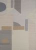 checkers grey and black wool flat weaves Rug - HeadShot