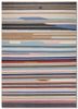 indusbar blue wool flat weaves Rug - HeadShot