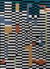 checkers grey and black wool flat weaves Rug - HeadShot checkers grey and black wool flat weaves Rug - HeadShot