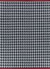 grey and black grey and black wool flat weaves Rug