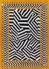 grey and black grey and black wool flat weaves Rug
