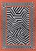 alhambra grey and black wool flat weaves Rug - HeadShot alhambra grey and black wool flat weaves Rug - HeadShot