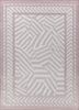 beige and brown beige and brown wool and viscose flat weaves Rug