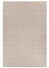 ivory ivory wool and viscose flat weaves Rug