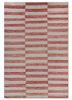 indusbar red and orange wool and viscose flat weaves Rug - HeadShot indusbar red and orange wool and viscose flat weaves Rug - HeadShot