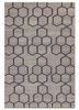 indusbar grey and black wool and viscose flat weaves Rug - HeadShot indusbar grey and black wool and viscose flat weaves Rug - HeadShot