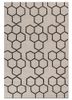 ivory ivory wool and viscose flat weaves Rug