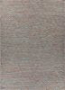 blue blue wool and viscose flat weaves Rug