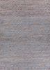 blue blue wool and viscose flat weaves Rug