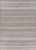 blue blue wool and viscose flat weaves Rug