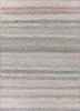 blue blue wool and viscose flat weaves Rug