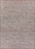 red and orange red and orange wool and viscose flat weaves Rug