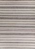grey and black grey and black wool and viscose flat weaves Rug