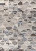 ivory ivory wool and viscose flat weaves Rug