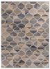 indusbar beige and brown wool and viscose flat weaves Rug - HeadShot indusbar beige and brown wool and viscose flat weaves Rug - HeadShot