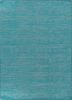 abrash blue wool and viscose flat weaves Rug - HeadShot abrash blue wool and viscose flat weaves Rug - HeadShot